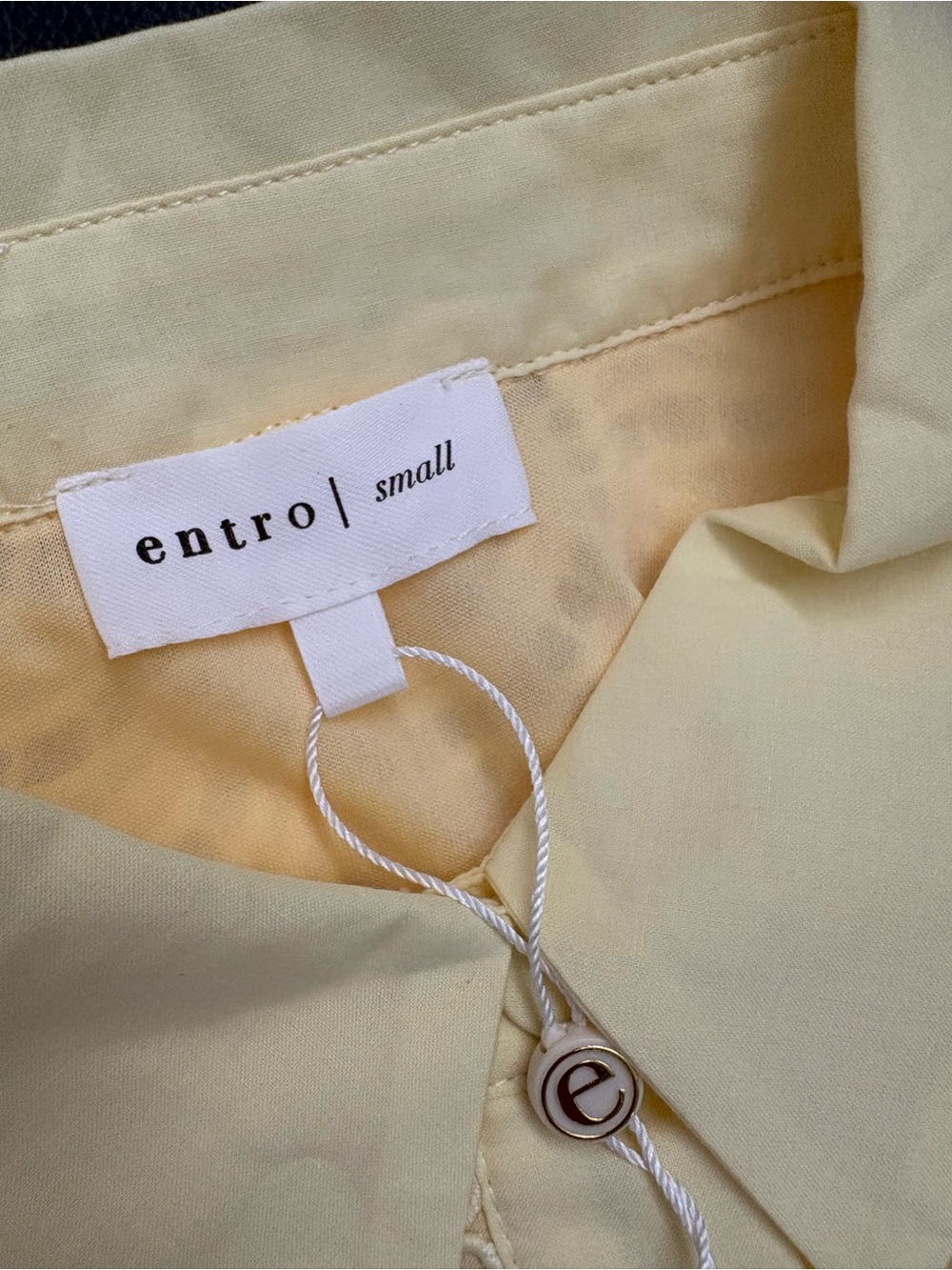 ❤️NEW entro Yellow Eyelet-Trim Button Front Top And shorts sets - Picture 15 of 15
